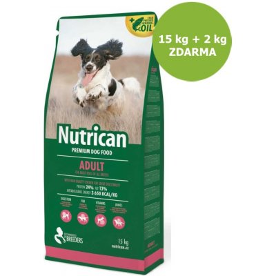 Nutrican Dog Adult 17 kg – Zbozi.Blesk.cz