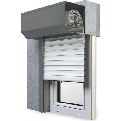 Aluprof Venkovní roleta hliníková SK 45 x 549 mm Rolety Bílá ral 9016 – Zboží Mobilmania