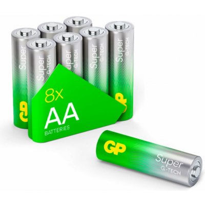 GP Super Alkaline AA 8ks 03015ADHETA-B8