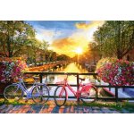 Castorland Picturesque Amsterdam with Bicycles 1000 dílků – Hledejceny.cz