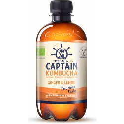 Captain Kombucha Bio Kombucha Zázvor & Citron 400 ml