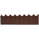 Obruba GARDEN FENCE hnědá 5,9x0,16m – Zboží Mobilmania