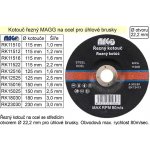 Magg Řezný kotouč 125 x 1,6 x 22,2 mm RK12516 – Zboží Dáma