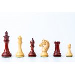 Šachové figurky American Staunton Red Padauk Lux – Zboží Dáma