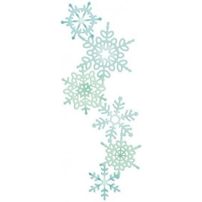 DP Craft Výřezávací šablona vločková girlanda – Sleviste.cz