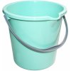 Úklidový kbelík Petra Plast Plastové vědro 10 l s výlevkou do domácnosti světle zelená
