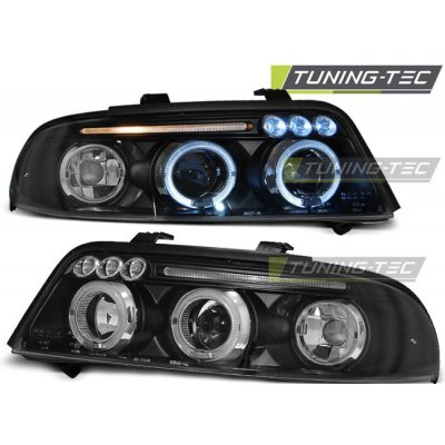 Tuning-Tec Přední čirá světla Audi A4 (1999 - 2001) - černé - Angel Eyes – Hledejceny.cz