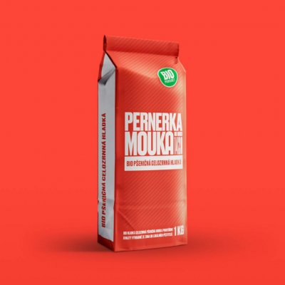 Pernerka BIO Pšeničná celozrnná hladká 1 kg – Sleviste.cz