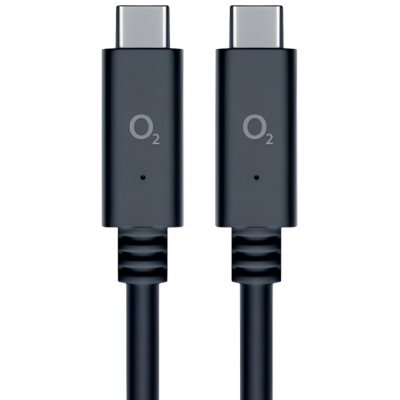 O2 197759 USB-C x USB-C, 1,2m, černý – Zbozi.Blesk.cz