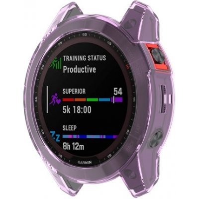 VSECHNONAMOBIL TPU Ochranný obal Garmin Fenix 7 fialový 41445 – Zboží Živě