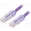 síťový kabel Panduit UTP6AX3MVL Patch, TX6A™ 10Gig,U/UTP; 6a; drát; Cu; PVC; 3m, fialový