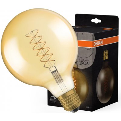 Osram 4058075761674 LED EEK2021 F A G E27 kulatý tvar 7 W = 48 W teplá bílá – Hledejceny.cz