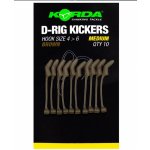 Korda Rovnátka Kickers D Rig Brown M 10 ks – Zboží Dáma