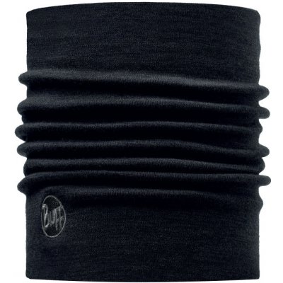 buff Heavyweight Merino Wool Neckwarmer solid black – Zboží Dáma