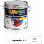 Alkyton RAL 9003 signální bílá, hladký lesk obsah 0,25L – Hledejceny.cz