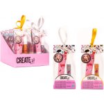 Canenco Create it! Lesk na rty + třpytky na tělo stříbrné – Zboží Dáma