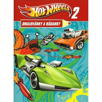 Hot Wheels 2 omalovánky a hádanky