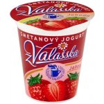 Mlékárna Valašské Meziříčí Smetanový jogurt z Valašska jahoda 150 g – Sleviste.cz