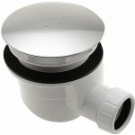 Gelco GELCO vaničkový sifon, průměr 90mm, DN40, krytka nerez lesk PB90 – Sleviste.cz