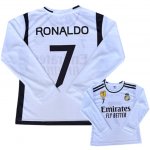 Numberoplus dětské fotbalové tričko s dlouhým rukávem Real Madrid FC Cristiano Ronaldo CR7 – Zboží Dáma