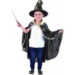 RAPPA plášť černý s kloboukem čarodějnice Halloween – Sleviste.cz