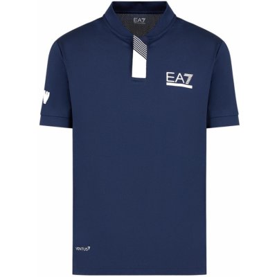 EA7 Man Jersey Jumper navy modré