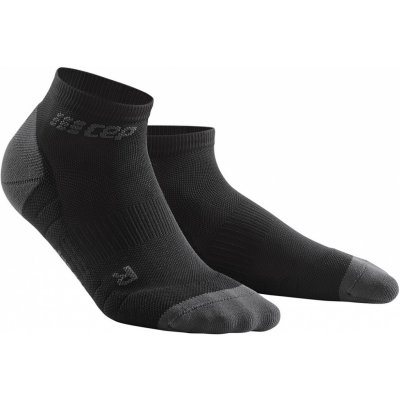 CEP kotníkové běžecké kompresní ponožky 3.0 černá tmavě šedá – Zboží Mobilmania
