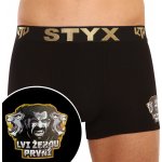 Styx pánské boxerky KTV long sportovní guma černé – Zboží Dáma