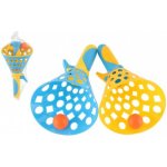 Catch ball hra 2ks 3 míčky plast 19cm v síťce – Zboží Živě