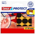 tesa® Protect Plstěné samolepicí podložky Barva: hnědá, Rozměr: 100 mm : 80 mm, Doplňující informace: obdélník, k nastříhání – Hledejceny.cz