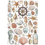 Stamperia Rýžový papír Mušle – Zboží Dáma