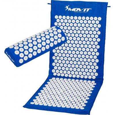 Movit akupresurní podložka s polštářem modrá 130 x 50 cm – Zboží Dáma