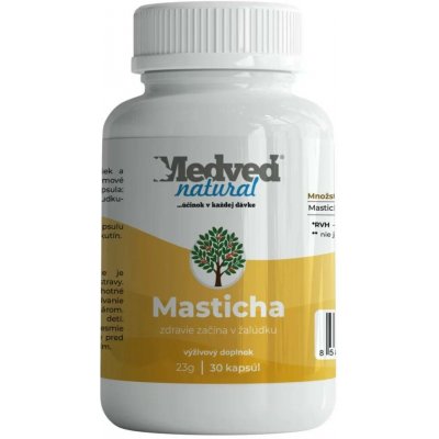 Medveď natural Masticha 30 kapslí – Hledejceny.cz