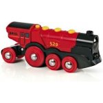 BRIO Červená lokomotiva na baterie Lola – Zboží Dáma
