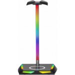 Headphone holder with USB New Bee NB-Z12 RGB – Zboží Živě