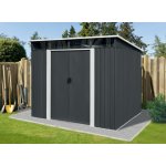 Riwall PRO RMSP 9x8 Anthracite LUX 2,4 x 2,8 m s pultovou střechou antracit – Zbozi.Blesk.cz