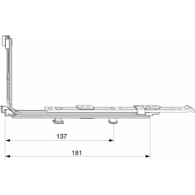 MACO Rohový převod MM s 1 I-S čepem vodorovné prodloužení – Sleviste.cz