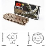 EK Chain Řetězová sada Suzuki DL 1050 V-Strom 23-25