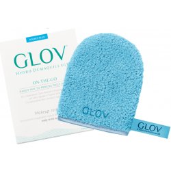 Glov Hydro Demaquillage On-The-Go Bouncy Blue odličovací rukavice