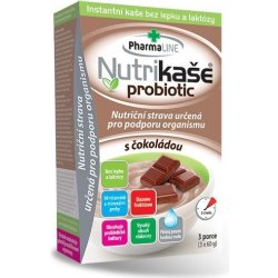 Nutrikaše probiotic s čokoládou 3x60 g