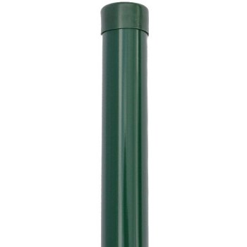 Plotový sloupek zelený průměr 48 mm, výška 240 cm