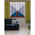 Závěsový komplet GRAND zelený - kříž 150x300cm + 2 závěsy 245x145cm – Hledejceny.cz