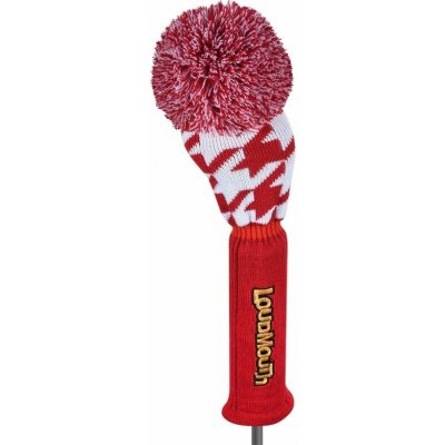 Loudmouth Headcover Driver Red Tooth Ponožka červená – Zboží Dáma