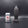 Anální kolík Topped Toys Deep Space 80 Obsidian prémiový silikonový anální kolík 22 x 6,4 cm