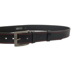 Penny Belts kožený opasek 501-1-CV-60 černý