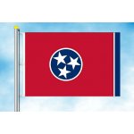 LIBEA, s.r.o. Tennessee vlajka Rozměr: 60×90 cm, Uchycení: Karabiny na stožár – Hledejceny.cz