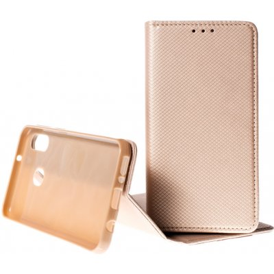 Pouzdro Smart Magnet Samsung Galaxy M20 M205 Zlaté – Zboží Mobilmania