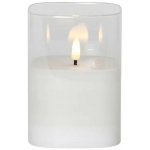 NIPEKO Svíce LED bílá hranatá 13cm – Hledejceny.cz