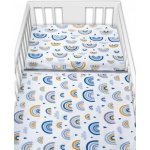 Baby Nellys povlečení Duha modré 120 x 90 cm – Zboží Dáma Baby Nellys povlečení Duha modré 120 x 90 cm – Zboží Dáma