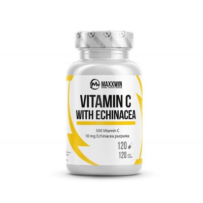 MAXXWIN Vitamín C 500 + echinacea 125 kapslí – Zboží Mobilmania